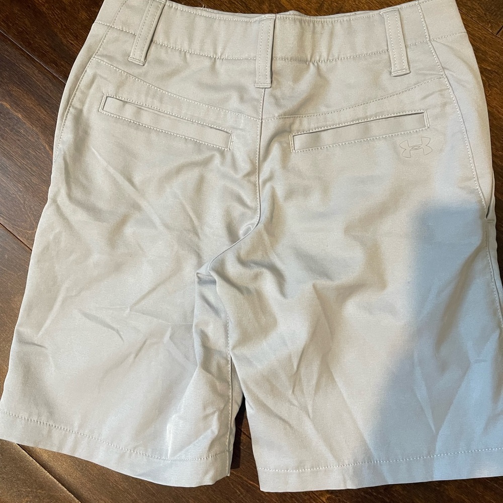 Under Armour Boy’s  Gray Golf Shorts